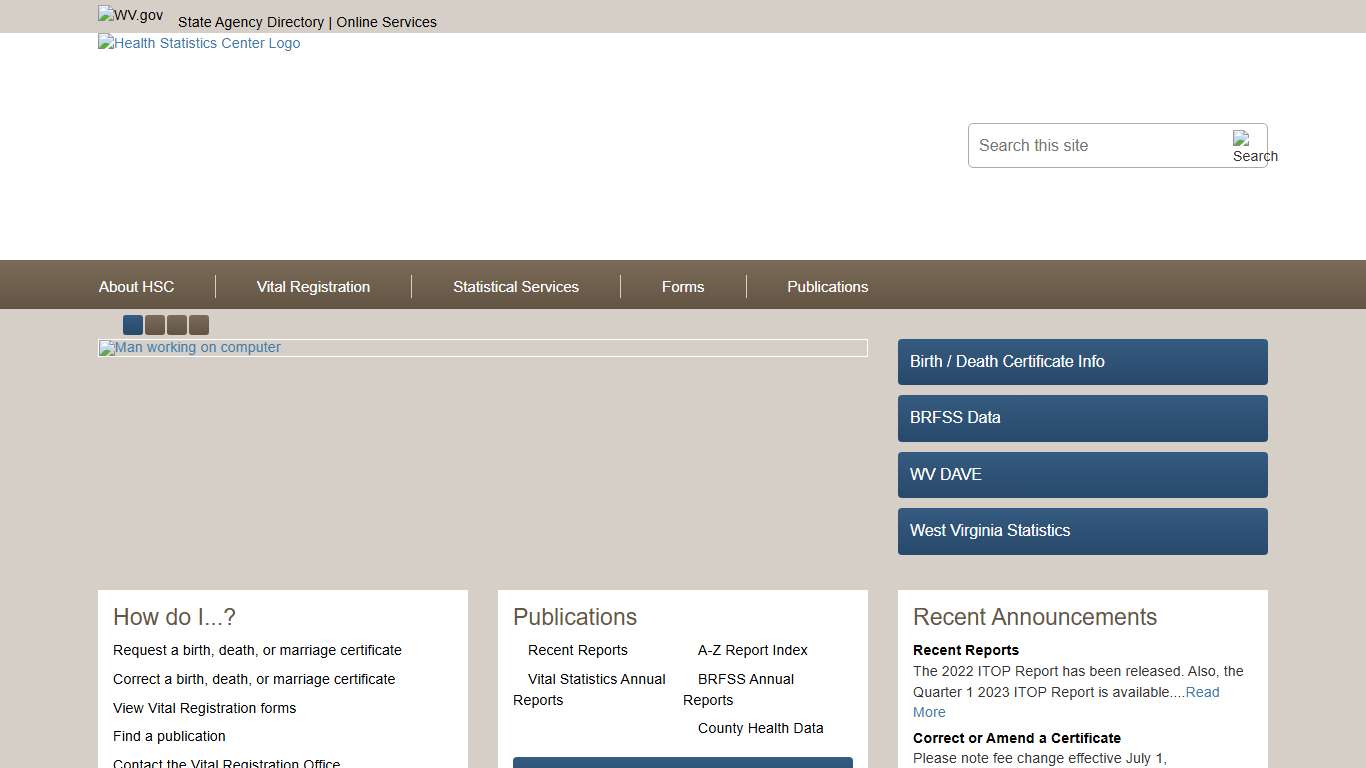 Health Statistics Center